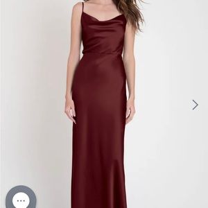 Jenny Yoo Sylvie Dark Berry Size 10